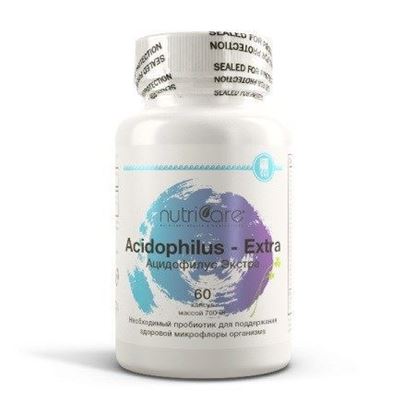 Изображение Ацидофилус-Экстра (Acidophilus-Extra), капсулы, 60 шт
