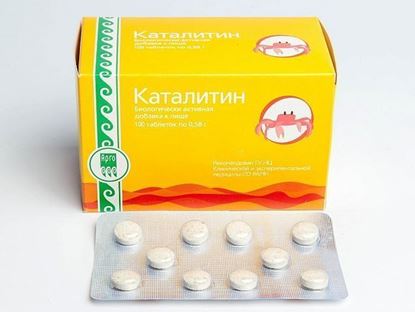 Изображение Концентрат пищевой «Каталитин», таблетки, 100 шт
