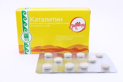 Изображение Концентрат пищевой «Каталитин», таблетки, 40 шт