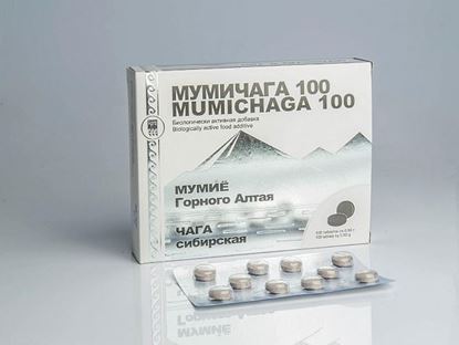 Изображение Концентрат пищевой «Мумичага-100», таблетки, 100 шт